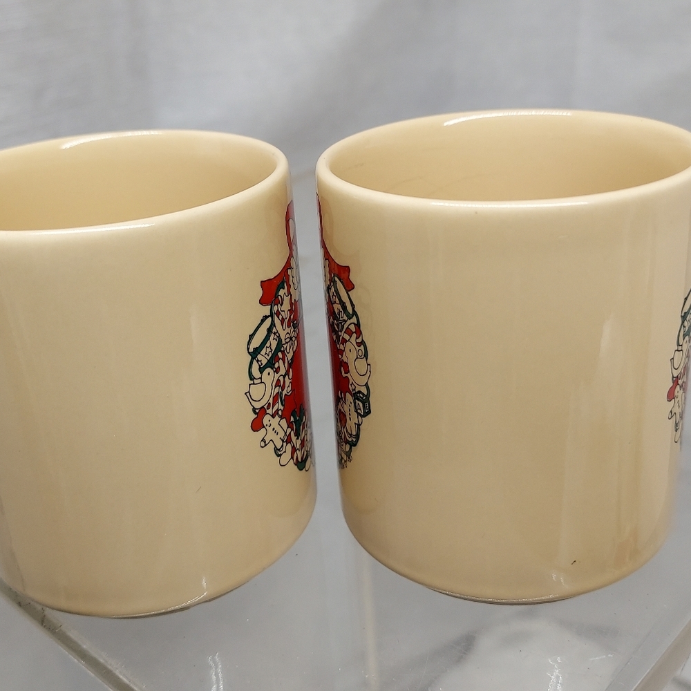 Lot of 2 vintage coffee cups mugs - Picture 6 of 11